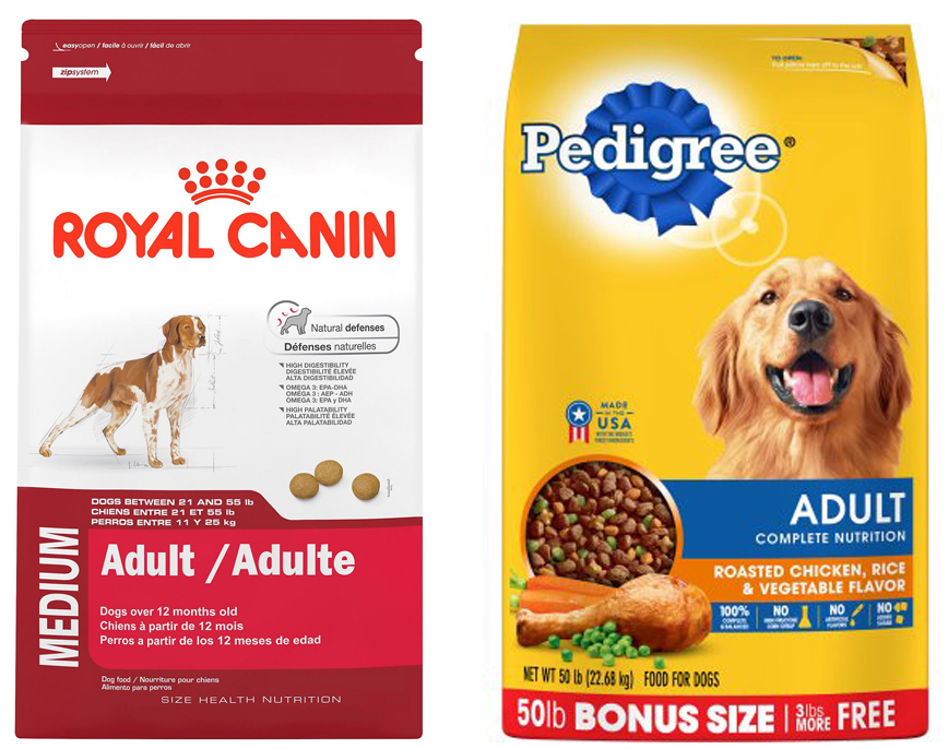 Royal Canin vs Pedigree – Easyboxshot.com