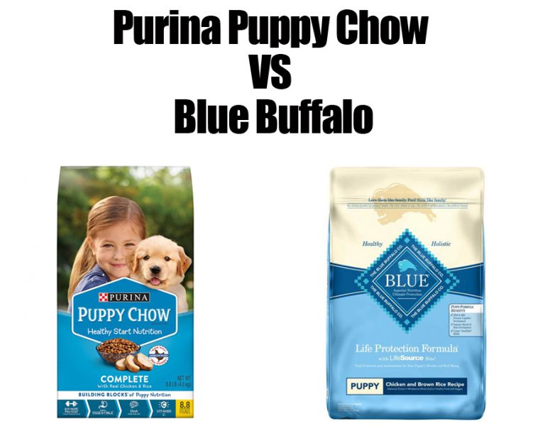Purina Puppy Chow vs Blue Buffalo